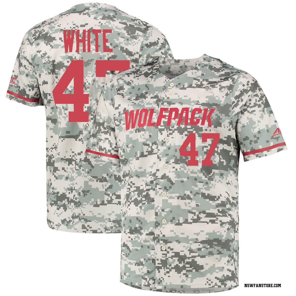 Youth Tommy White NC State Wolfpack Replica Colosseum /Red Free