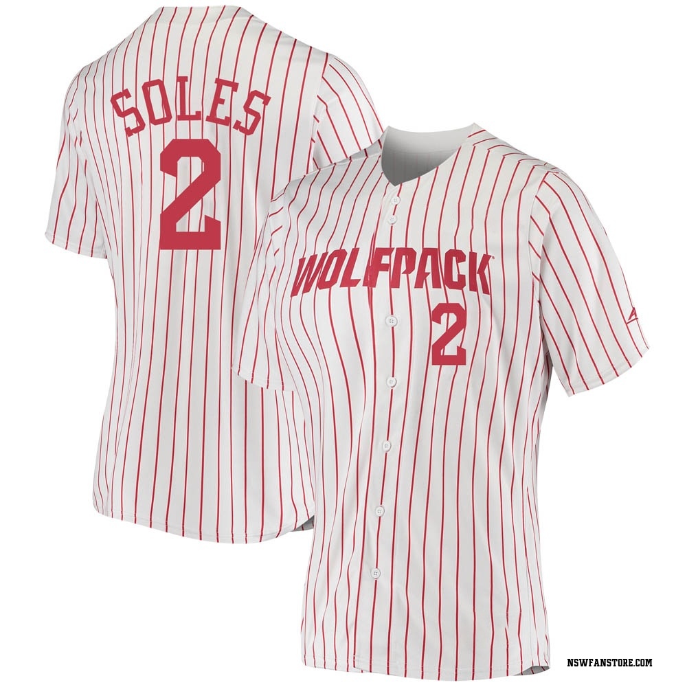 Women's Noah Soles NC State Wolfpack Replica Baseball Jersey - White